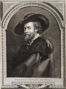 Ritratto di Peter Paul Rubens da Paulus Pontius